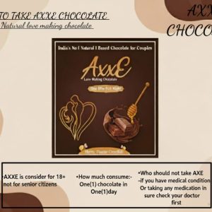 AXXE Chocolate (Mood Enhancing Chocolate For All Gender) 3 Slab - Image 7